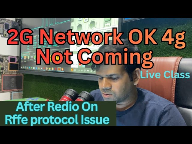 2G Network OK. 4G Network Not Coming Live Solution