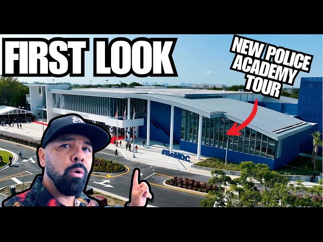 Police Academy Tour - Miami Dade College School of Justice New Facility (First Look)