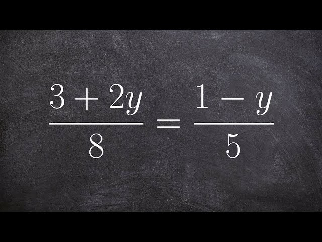 Learn how to solve a proportion by applying cross multiplication