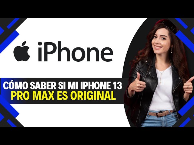 Cómo SABER si mi IPHONE 13 PRO es ORIGINAL (Paso a Paso)