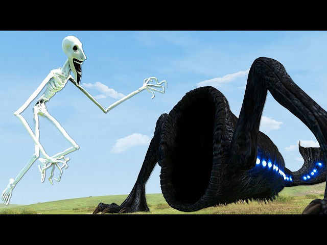 NEW ENTITY OF INFLUENCE VS ABYSS EATER MONSTER in Garry's Mod !