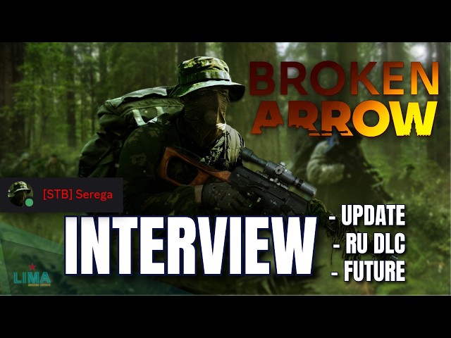 [STB] Serega and Lima Chat: Update, DLC and Future of BA // Broken Arrow Academy Discussions 4k