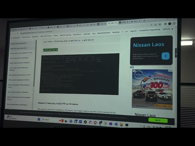 ການລົງ Install Fast API & UVICORN ☺️