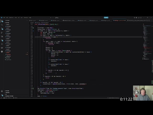 Solving "Everybody Codes" 2025 challenge, quest 10 - Part 3 was awful