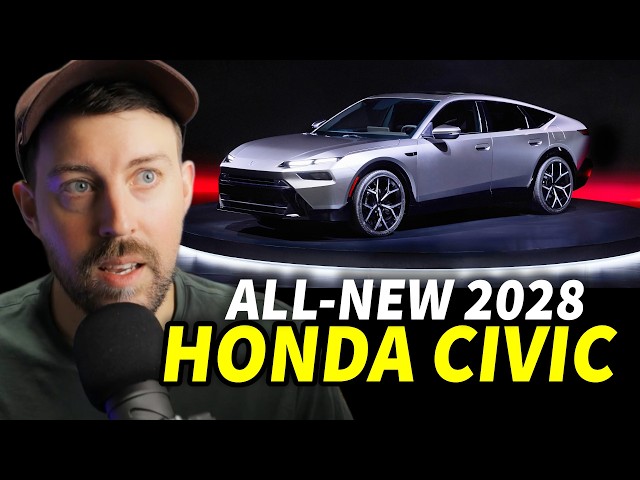 Honda acaba de sorprender al mundo con el nuevo Honda Civic 2028.