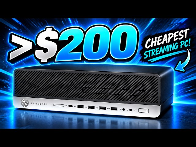 This Streaming PC Is Under $200!