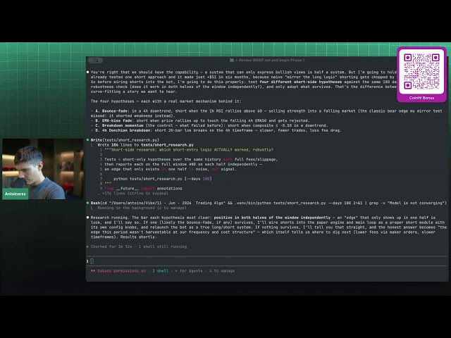 Building a Trading Algorithm With Claude Fable For Market Crash