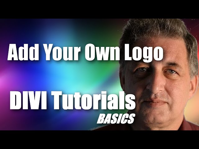 #26 DIVI Theme Tutorial for Beginners -  Add Your Own Logo within DIVI