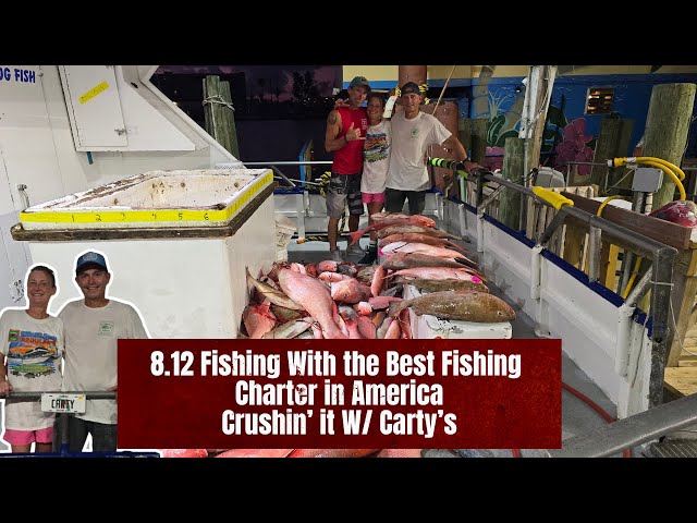 Offshore fishing with the best Fishing Charter in America! 8.12.25 | Crushin' it with the Carty's