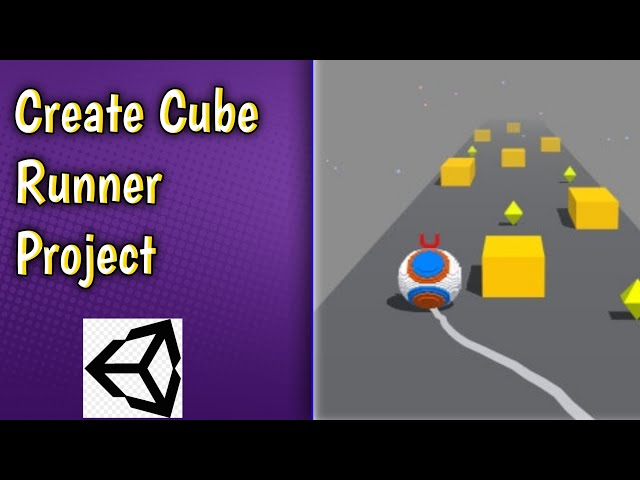 How to make Cube Runner Game || In Unity. #cuberunner #unity #brightdev