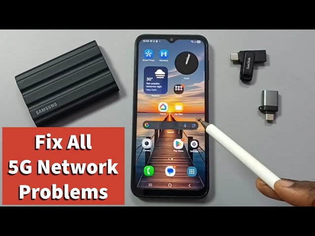 Samsung Galaxy A17 5G | Fix All 5G Network Problems | No Service | Slow Internet | 100% Solved