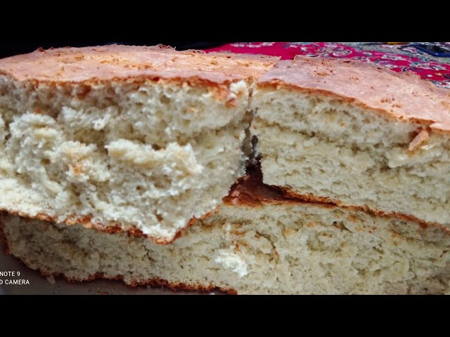 Homemade cake baking tutorial🍞 #bread #breadrecipe  #breadpizza #bread #breadbreadrecipes