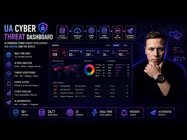UA Cyber Threat Dashboard