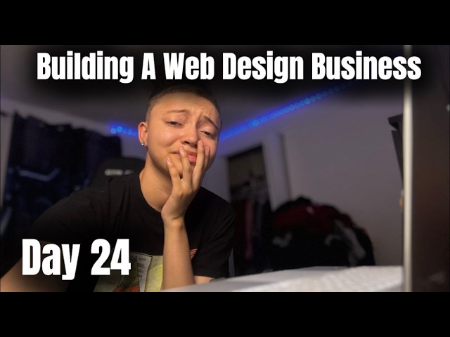 Building My Web Design Business LIVE | Day 24 | Web Developer