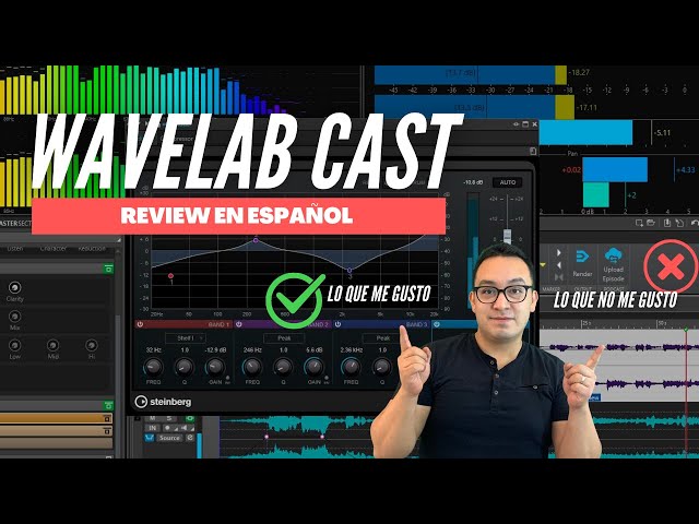 Review Wavelab Cast Parte 1 - En español