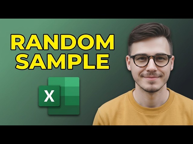 How to Create a Random Sample in Excel [2026 Fast Tutorial]