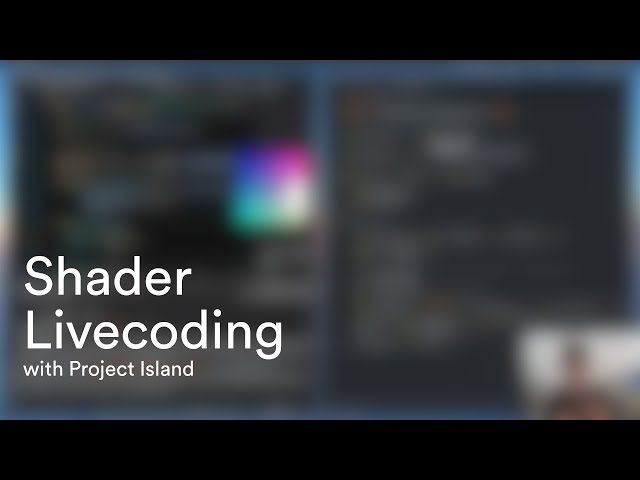 Vulkan shader Live-Coding with Project Island