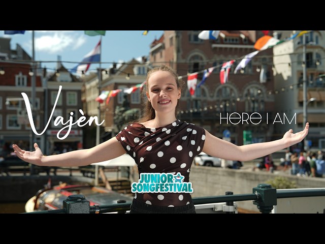 VAJÈN - HERE I AM 🌻 [VIDEOCLIP] | JUNIOR SONGFESTIVAL 2026 🇳🇱