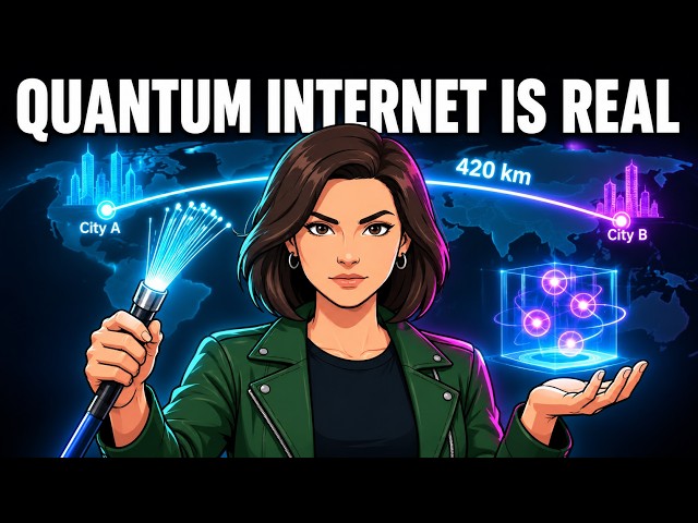 The Quantum Internet Just Got REAL: China's 420 km Entanglement Record + Helios 98-Qubit Ion Machine