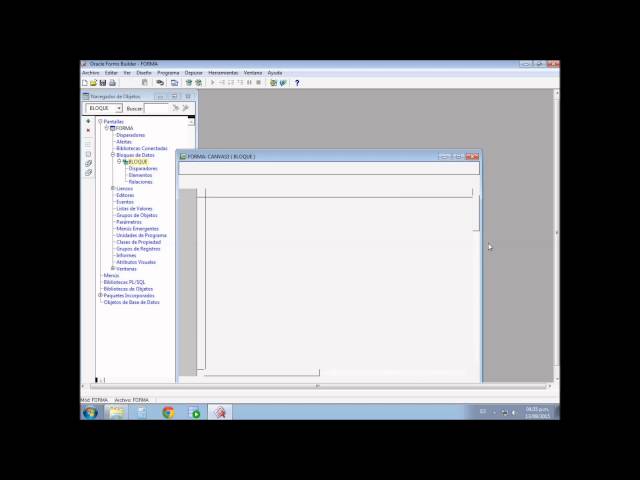 Tutorial Oracle Forms en Español Vol 1. (Introducción)