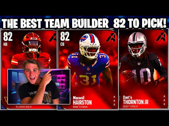 The BEST 82 OVR Team Builders You NEED on Your Team in Madden 27!