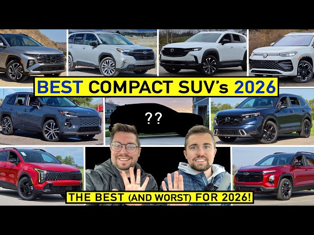 BEST Compact SUVs for 2026 -- Our TOP PICKS After Reviewing ALL of Them! (Top 10)