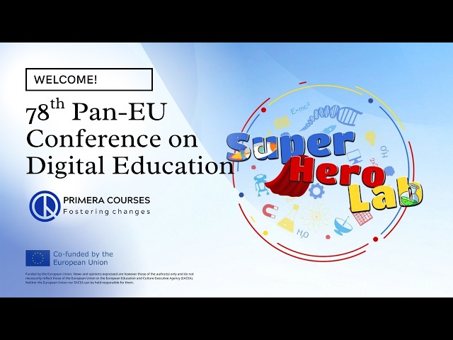 The 78th session of the Pan-European Conference on Digital Education