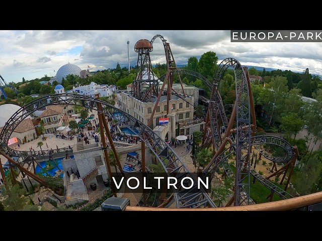 Voltron Nevera | Europa-Park Rust | Front Row OnRide POV - Mack Rides Stryker Coaster