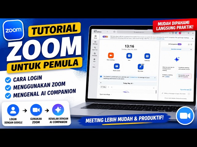 Zoom Tutorial for Beginners: How to Log In, Use Zoom & Get to Know AI Companion
