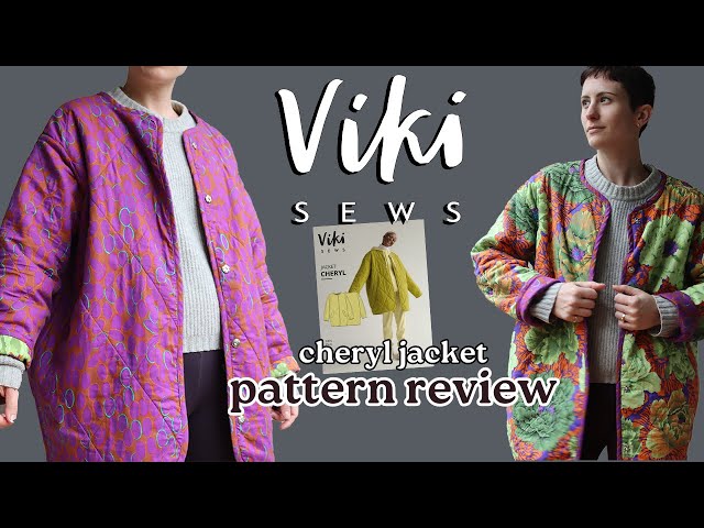 Vikisews Cheryl Quilted Jacket pattern review: is this sewing pattern worth your time?