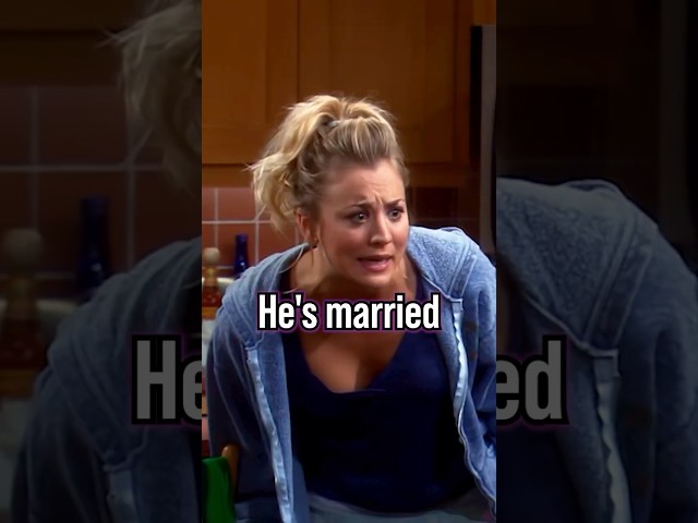 He's married, Leonard — Oh… that's terrible | The Big Bang Theory #shorts #tbbt