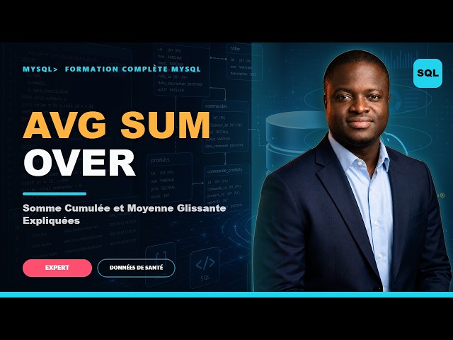 SQL : Somme Cumulée et Moyenne Glissante Expliquées