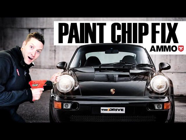 Master Car Detailer Shows Perfect Paint Chip Touch-Up Technique