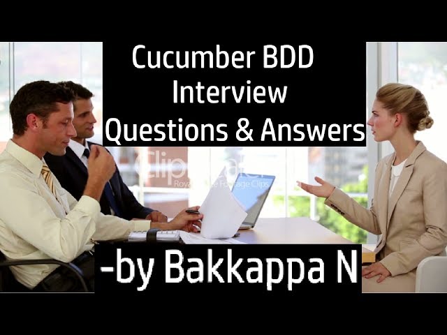 Cucumber BDD Framework Interview Questions and Answers