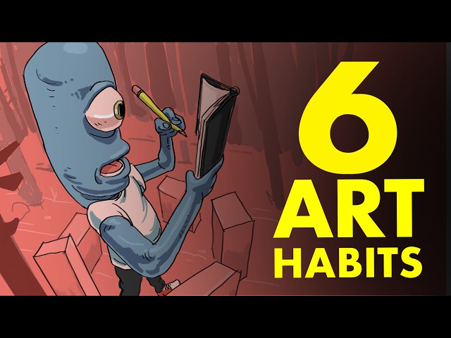 6 habits that made daily drawing easy