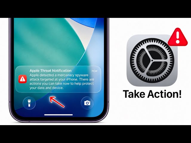 Apple Sends Out (Threat Notification) - What You Need to Do!