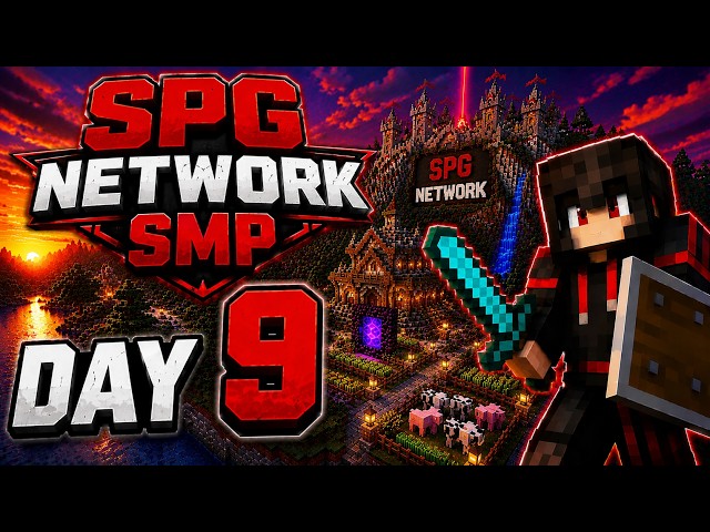 Minecraft SPG Network SMP Day 9 | Base Disaster | #minecraft #manhunt