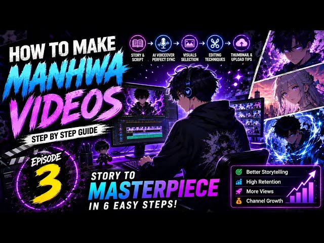 How to Make Manhwa Videos 🔥 Episode 3