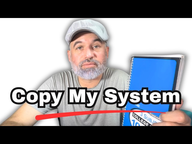 Teach Yourself Any Language with my Super Easy Notebook System