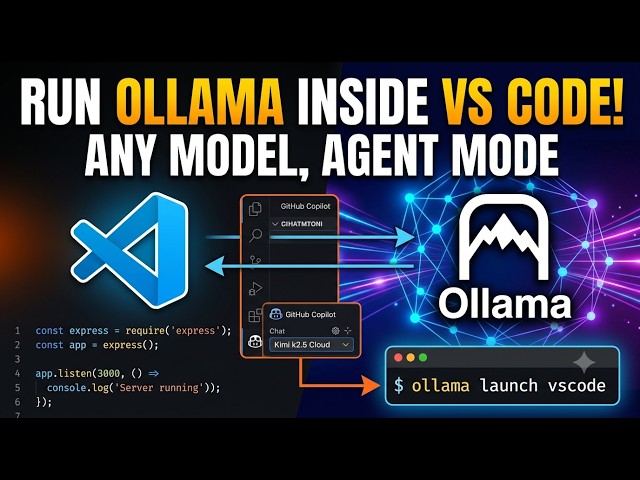 How to Use ANY Ollama Model in VS Code!
