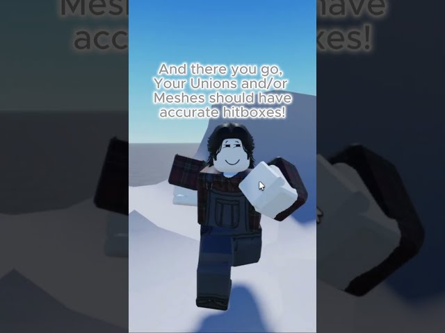 How To Fix Unions And Meshes!  #robloxstudio #roblox #tutorial #game  #bugfix #glitch #learn