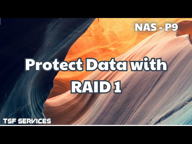Nas - P9 Configure RAID 1 on Synology NAS (2-Disk Mirroring)