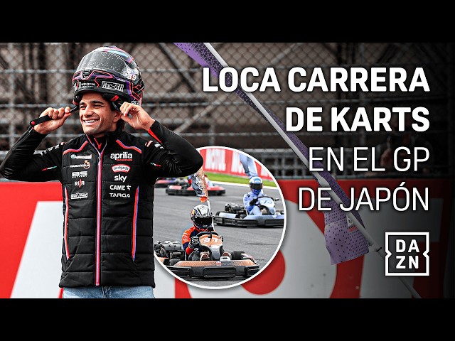 La loca y surrealista carrera de Karts de MotoGP en Japón
