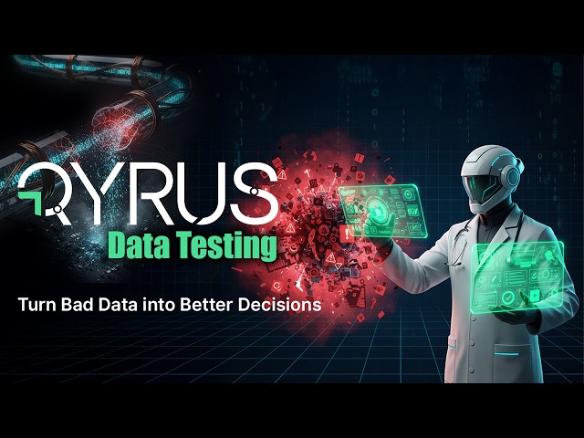 End-to-End Data Validation for Modern Enterprises | Qyrus Data Testing