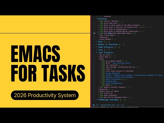My Productivity System for 2026