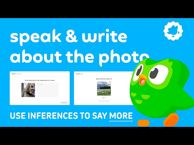 Speak & Write About the Photo | Running Out of Things to Say for the DET Photo Question? Try This!