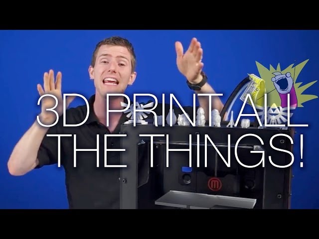 What is 3D Printing? ft. Makerbot Replicator 2 Review & Giveaway!