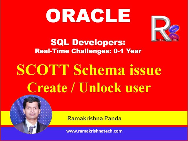 Oracle SCOTT Schema Installation & Setup | Fix SCOTT Schema Issues (Real-Time)
