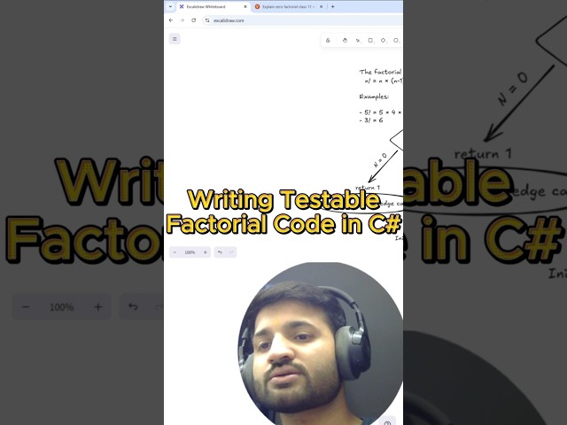 Writing Testable Factorial Code in Java/C#