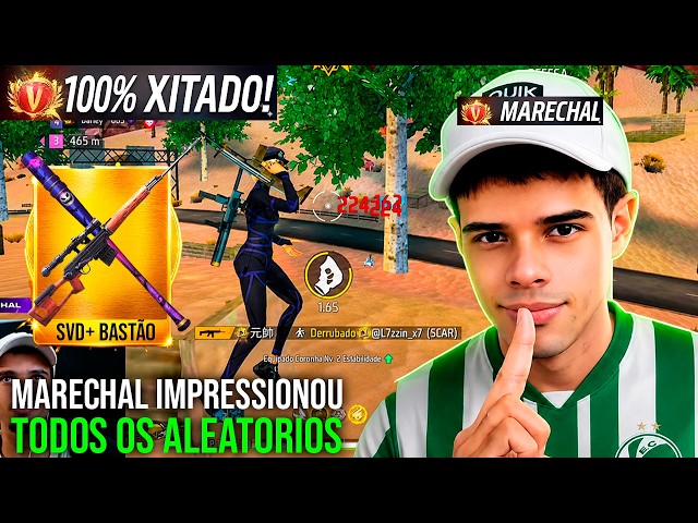 MARECHAL GOT 75 KILLS AND IMPRESSED ALL THE RANDOM PLAYERS: MARECHAL CLIPS - FREE FIRE
